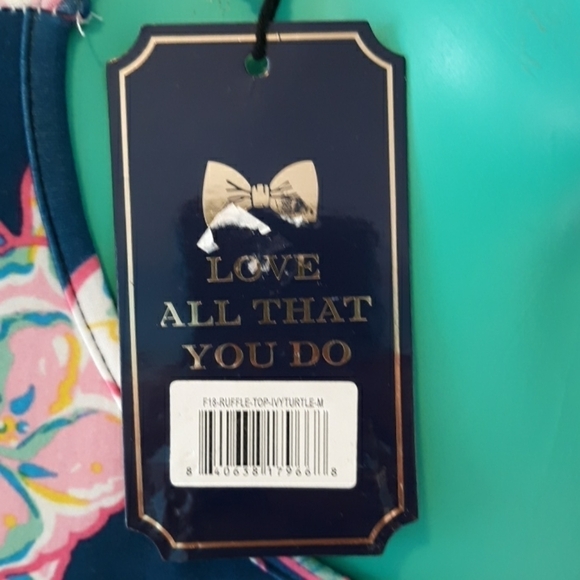 Simply Southern nwt ruffle top medium - Picture 2 of 2